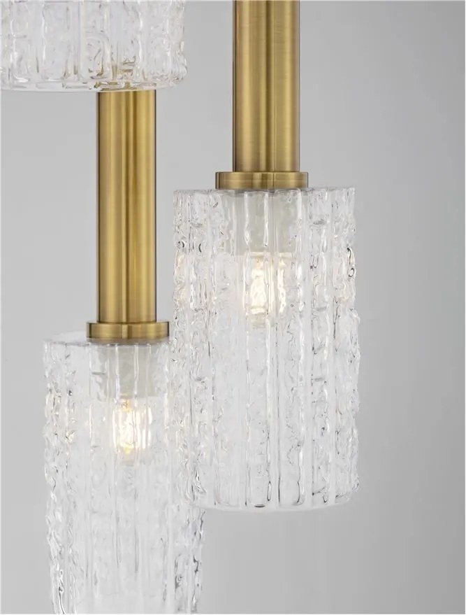Lustra cu 5 pendule design modern Certa