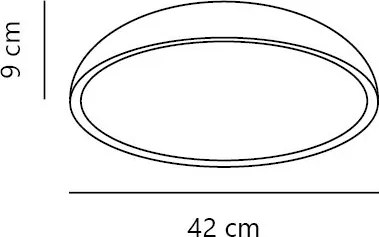 Plafoniera, Lustra tavan LED 2700K Penelopa 42