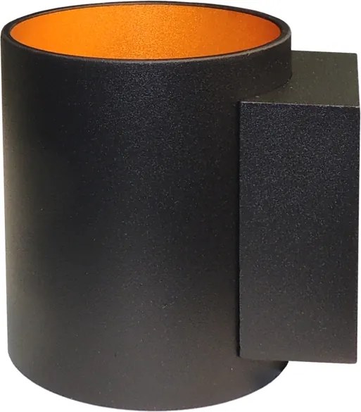 Aplică SQUALLA TUBA 1xG9/50W/230V negru/auriu