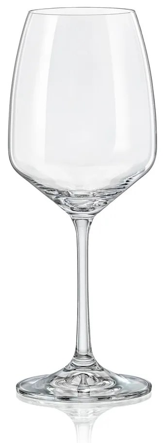 Set 6 pahare pentru vin Crystalex Giselle, 455 ml