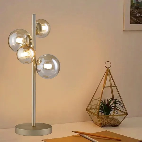 Lampă LED de masă 4xG9/3W/230V aurie Wofi 8014.04.14.9000