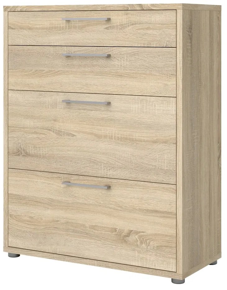 Componentă - sertare cu aspect de lemn de stejar 84x105 cm Prima – Tvilum