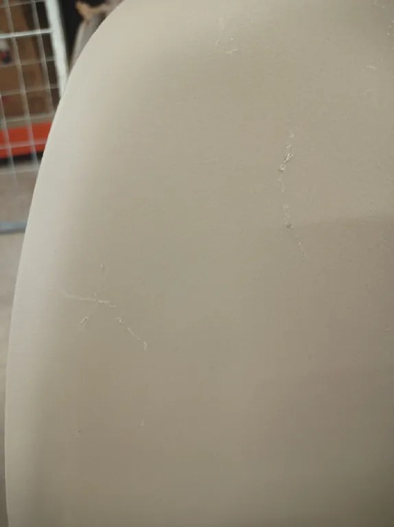 Reducere Scaun de dining OSAKA din plastic, bej, calitate II