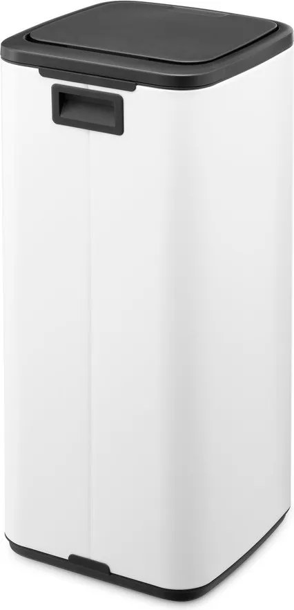 Coș de gunoi alb cu senzori de atingere din oțel 30 l Bo Touch – Brabantia