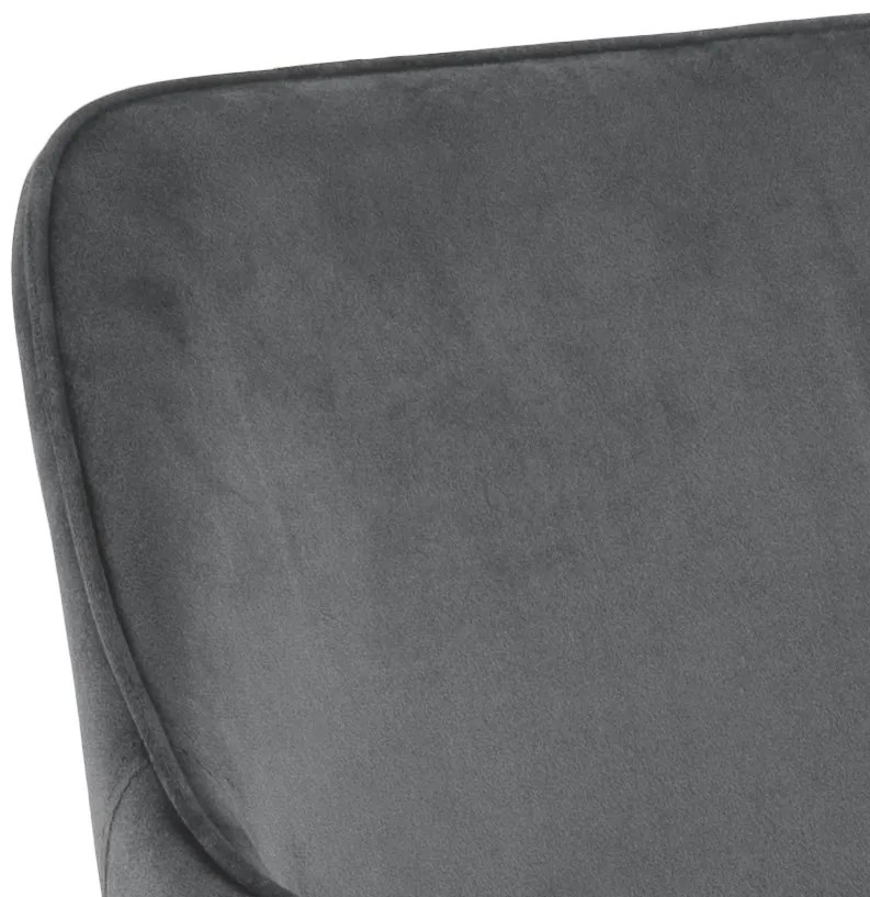 MAZZONI EXPORT LORA Gri (material textil Dublin 40) - SCAUN MODERN CU COTIERE