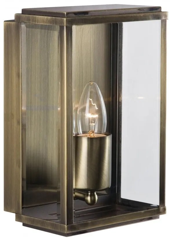 Aplica de perete exterior stil clasic IP44 Box 8204AB SRT