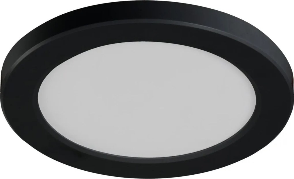 Kanlux 24607 - Plafonieră/încastrată LED 2 în 1 ERGA LED/17W/230V 3000/4000/6500K neagră