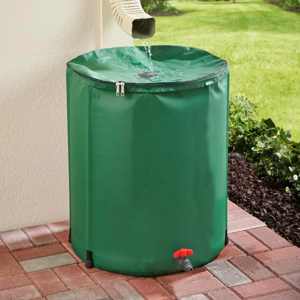 Recipient de apă de ploaie pliabil, 200L