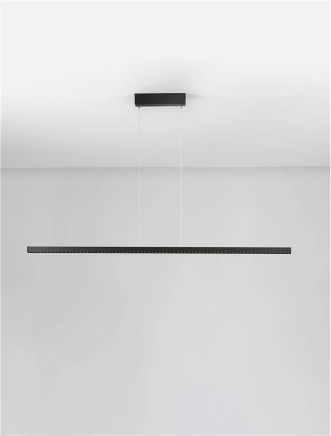 Lustra suspendata LED design liniar DEOS 25Watt 3000K, NVL-9030896