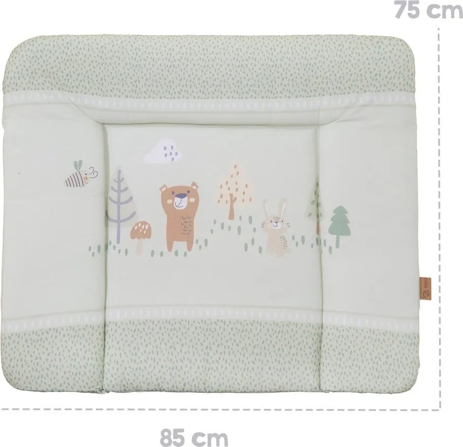 Salteluță pentru schimbat scutece 75x85 cm Woodland Buddies – Roba