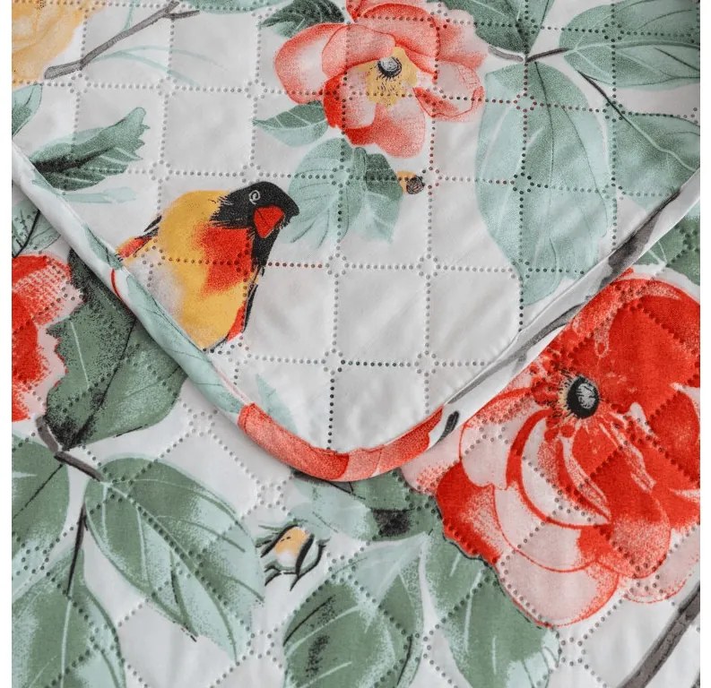Cuvertura de pat cu model PETALIA, colorata Dimensiune: 170 x 210 cm