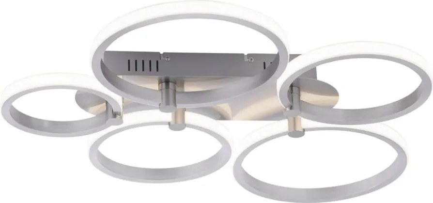 Leuchten Direkt - Lustră LED aplicată JOHANNA 2xLED/11,5W/230V+2xLED/9W+LED/7W