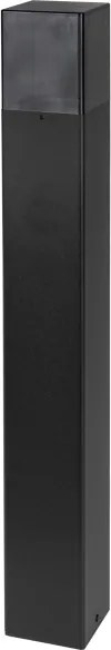 Lampă de exterior 1xE27/40W/230V IP44 80 cm neagră/fumurie