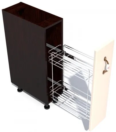 Corp inferior 20 cu 1 usa si cos Jolly Zebra MDF vanilie simplu