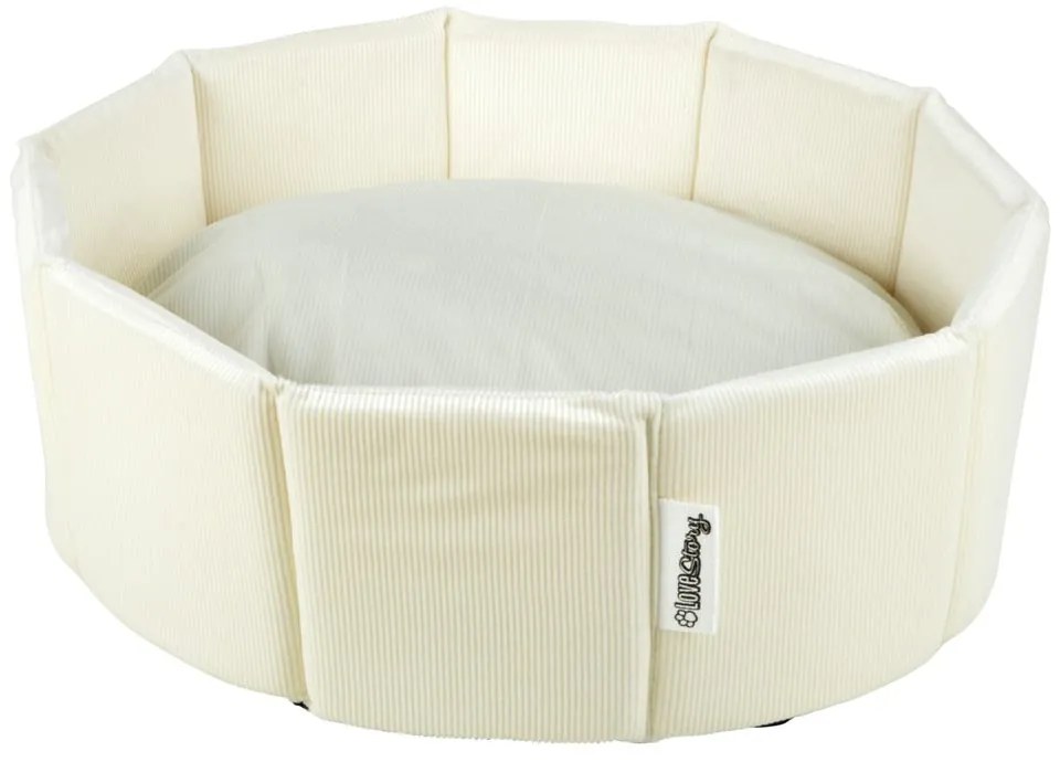 Pat pentru animale de companie crem pentru câini ø 48 cm – Love Story