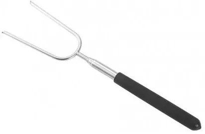 Ustensila pentru barbecue, grill, gratar, furculita, maner extensibil, 87.5 cm, Strend Pro