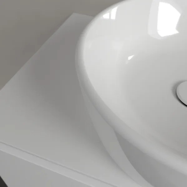 Villeroy & Boch 5A254501 - Lavoar pe blat ARCHITECTURA Ø 45 cm ceramică/albă