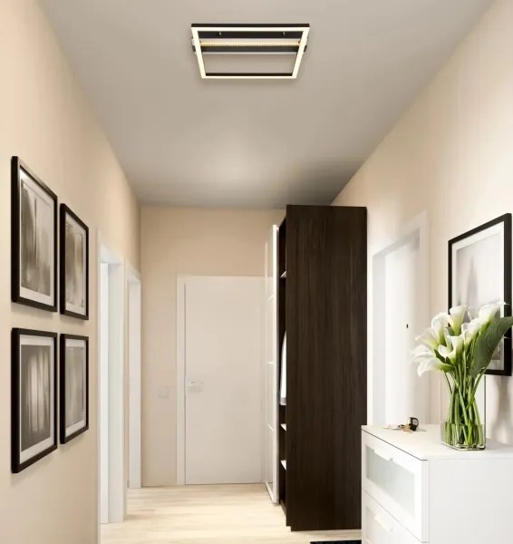 Globo 673820-18 - Plafonieră LED ESTRADA LED/18W/230V 3000K 33x36 cm