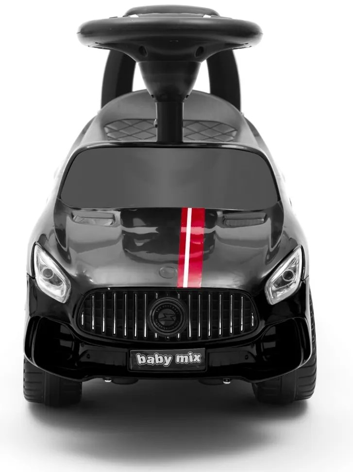 Mașinuță Baby Mix pentru copii cu sunet Racer, negru