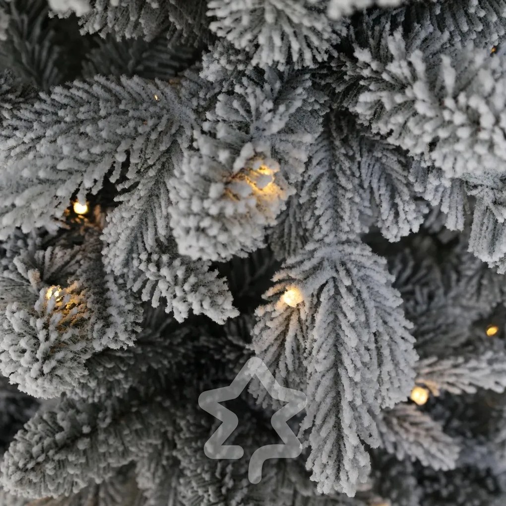 Molid Alb 350 LED 180 cm