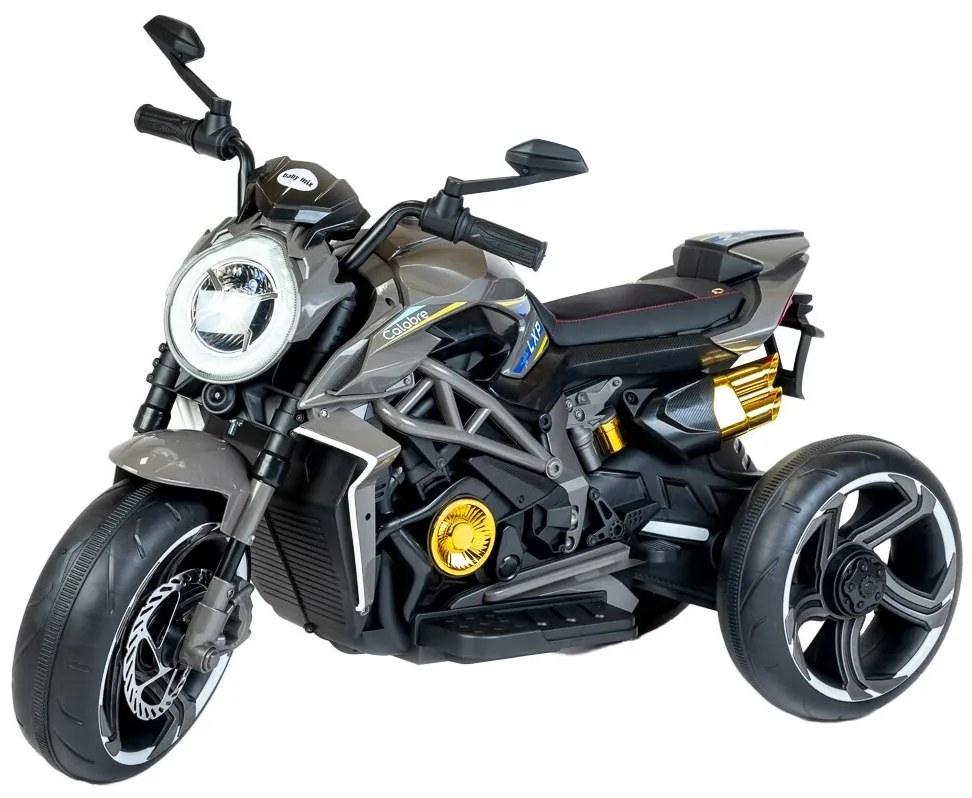 Motocicletă electrică Baby Mix Calabre, negru