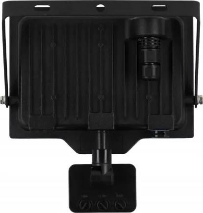 Proiector LED exterior cu senzor de mișcare, 50 W, 230 V, 4500 K, IP65, negru