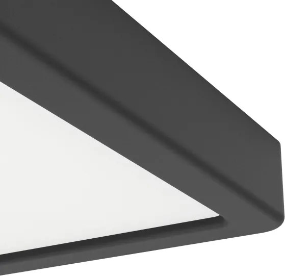 Eglo 901302-LED Plafonieră FUEVA LED/7W/230V 2700/4000/6500K 15x15cm neagră