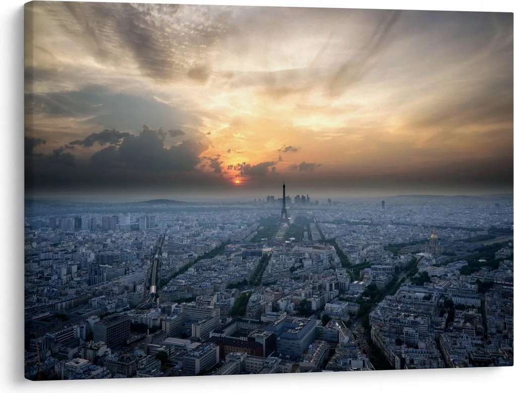 Tabloul - Paris din înâlțime (70x50 cm)