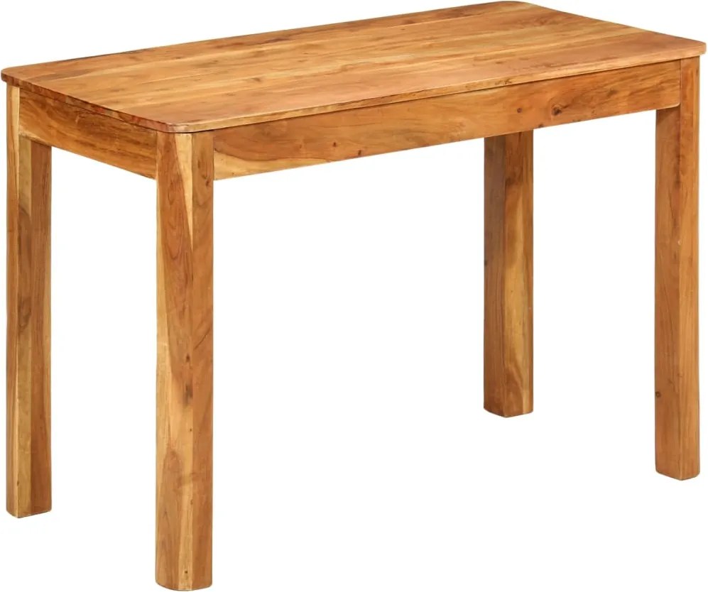 vidaXL Masă de bucătărie, 110x55x76 cm, lemn masiv de acacia