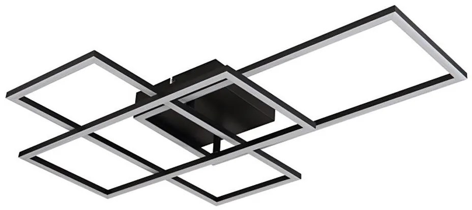 Plafonieră LED dimabilă Globo 67227-40NBSH GABRIEL 40W/230V d. 51x74 cm + telecomandă