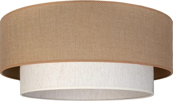BRILAGI - Plafonieră LED BOHO ECO, 1xE27/10W/230V, Ø 40 cm, bej/crem