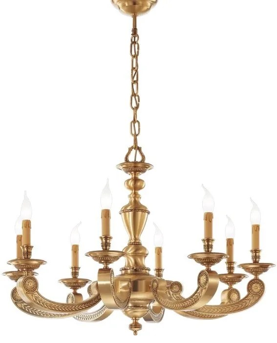 Candelabru 8 brate LUX design clasic realizat manual Alberto