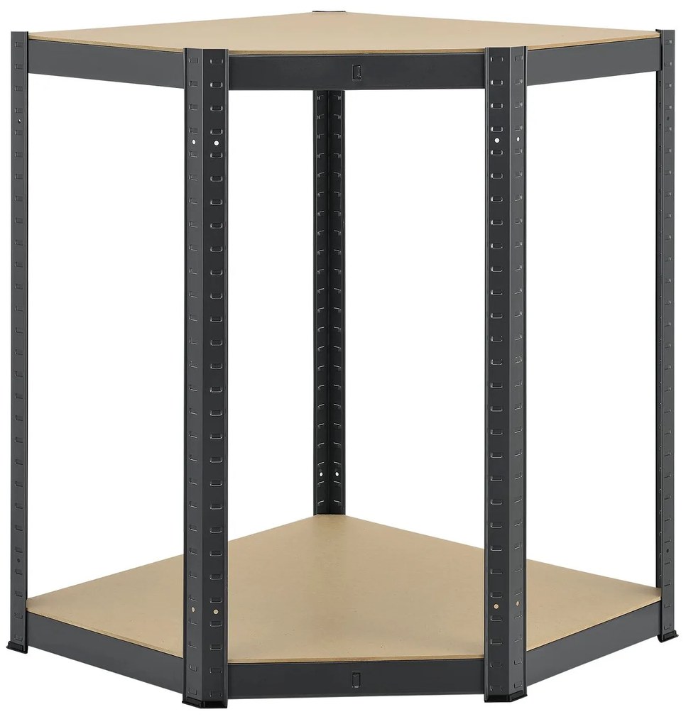 Juskys Raft de colt Basic 180 x 70 cm - gri