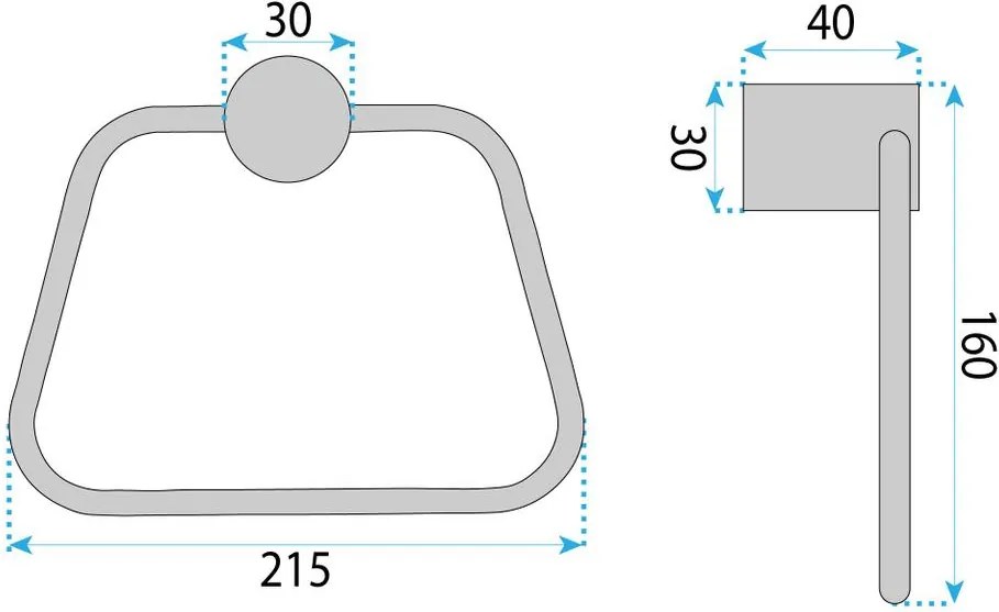 Bara portprosop Tomi 5810 crom periat