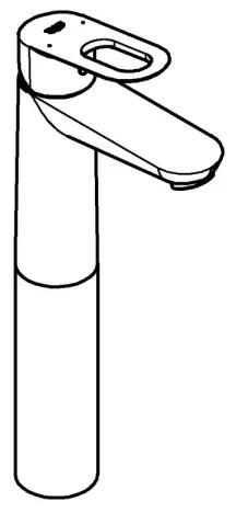 GROHE 23764000 - Baterie lavoar BAULOOP DN 15, crom lucios