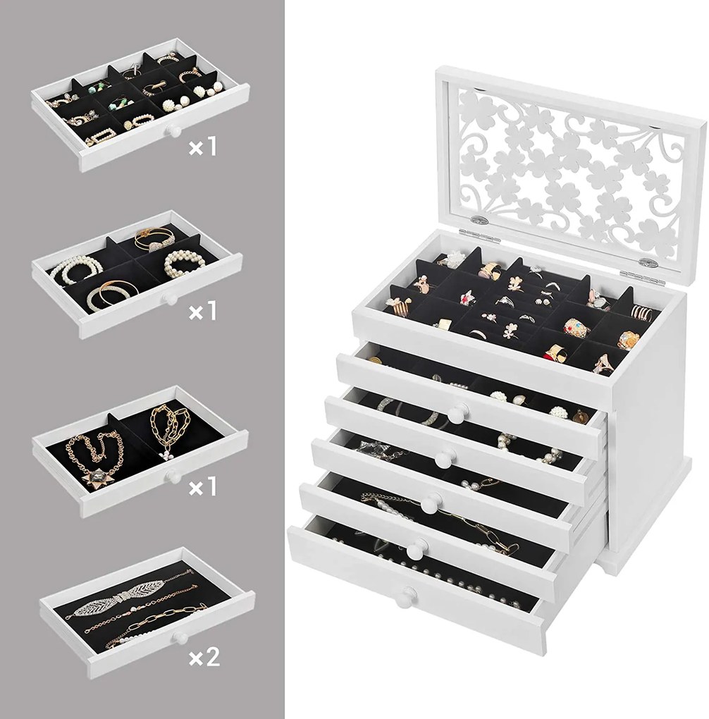 Cutie de bijuterii Rose