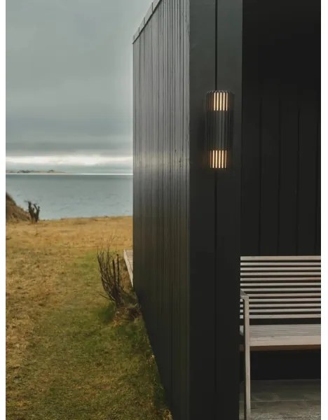 Aplică de exterior Nordlux ALUDRA 2xE27/15W/230V IP54 negru