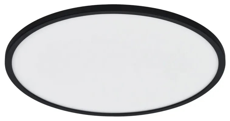 Plafoniera LED design slim, 3-step MOODMAKER, 2700K, Oja 42 negru