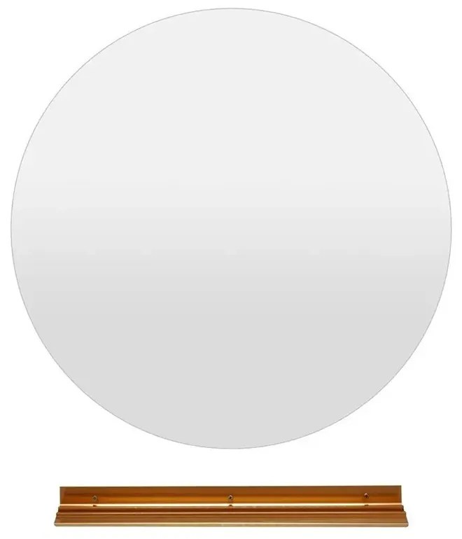 Oglindă de baie cu LED, 60 cm
