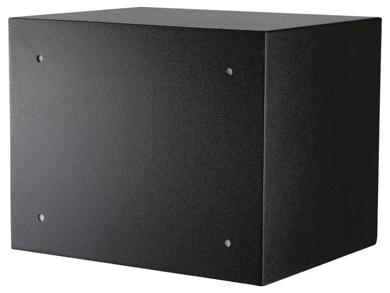 Seif digital, dimensiune mare, negru
