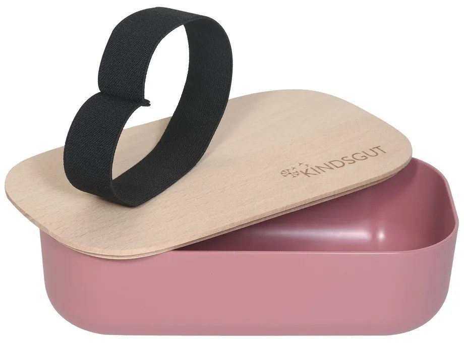 Cutie de gustări pentru copii Dusky Pink – Kindsgut