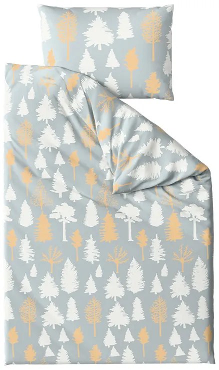 Lenjerie de pat din bumbac HOLLY REST gri Dimensiune lenjerie de pat: 70 x 90 cm | 140 x 200 cm