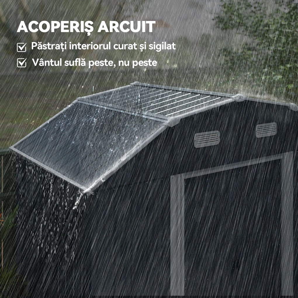 Outsunny Sopron de Depozitare in Aer Liber de 8' x 4' | Aosom Romania