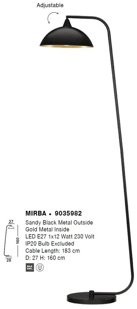 Lampadar/Lampa de podea design modern MIRBA