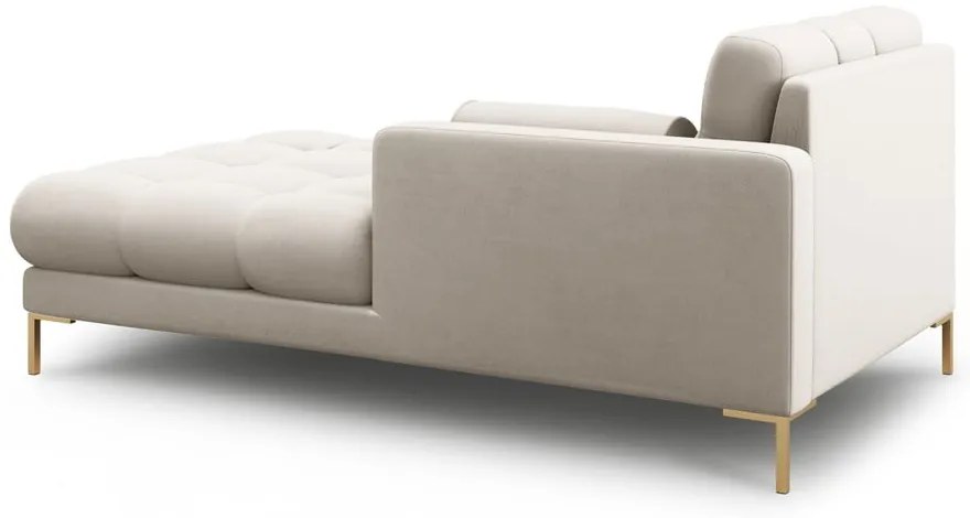 Șezlong bej (cu colț pe partea dreaptă) Bali – Cosmopolitan Design