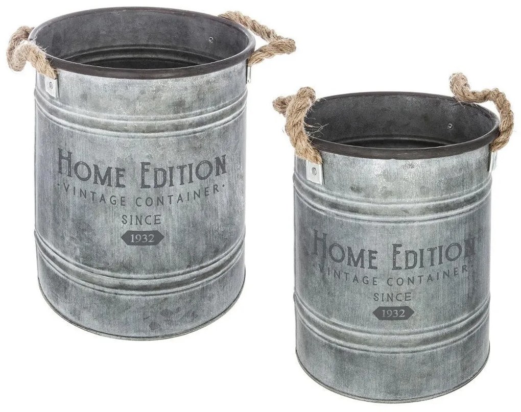 ghivece de flori, 2 marimi, set