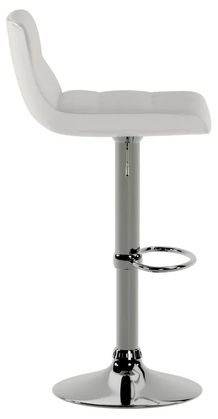 STONES Scaun din piele ecologică 36cm X 38.5cm H. 83/98cm | Aosom Romania