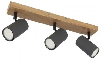 Plafoniera moderna 3 becuri GU10 Robby 57911-3G Globo