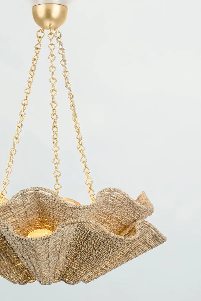 Lustra suspendata design LUX, Franghia Abaca, HAYWORTH