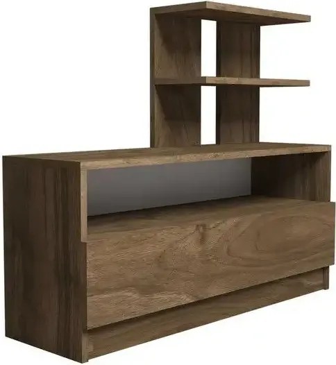 Dulap pentru pantofi, Airy Homs, maron, 100 x 81 x 29.6 cm, PAL